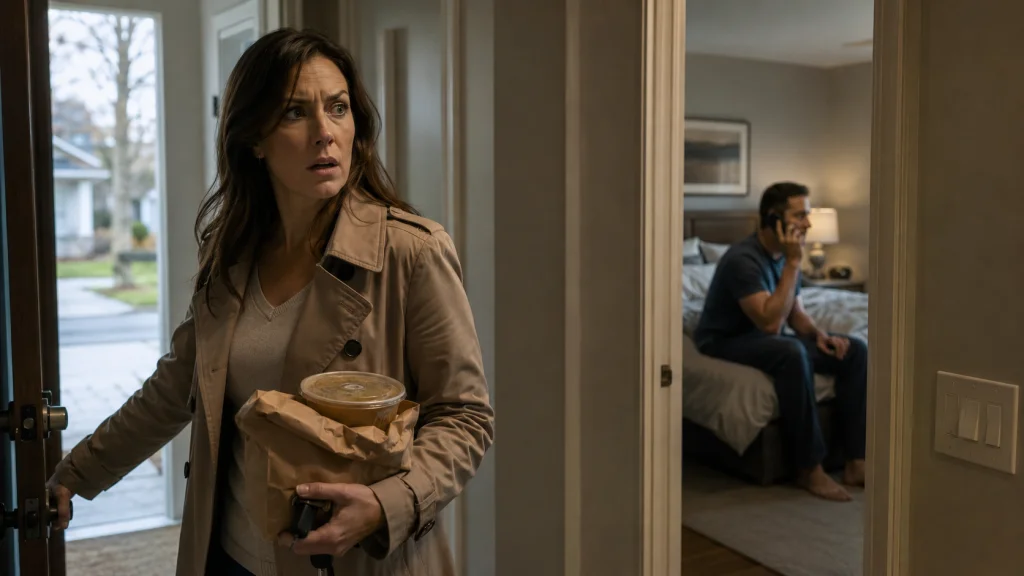 I Brought Soup To My Sick Husband… Then I Heard Him Tell Someone I Was Already Dead