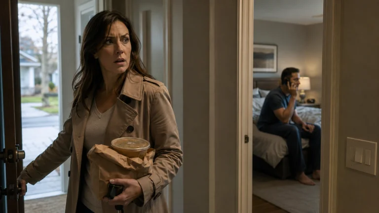 I Brought Soup To My Sick Husband… Then I Heard Him Tell Someone I Was Already Dead