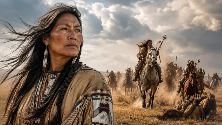 BUFFALO CALF ROAD WOMAN
