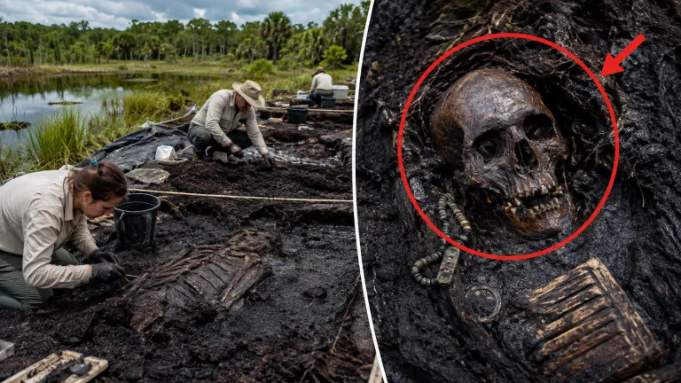 The 8,000-Year-Old Cemetery Found Beneath A Florida Pond — And The Human Brain Tissue Still Preserved Inside The Skulls