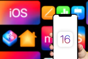 This image shows the iOS 16.