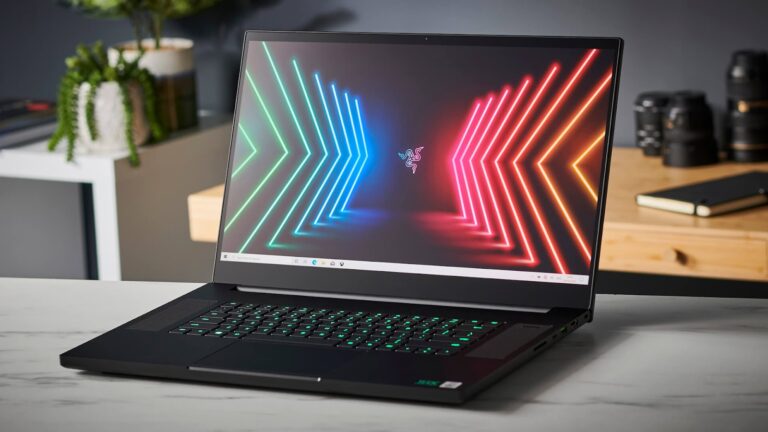 This image shows the Razer Blade 17 2022.