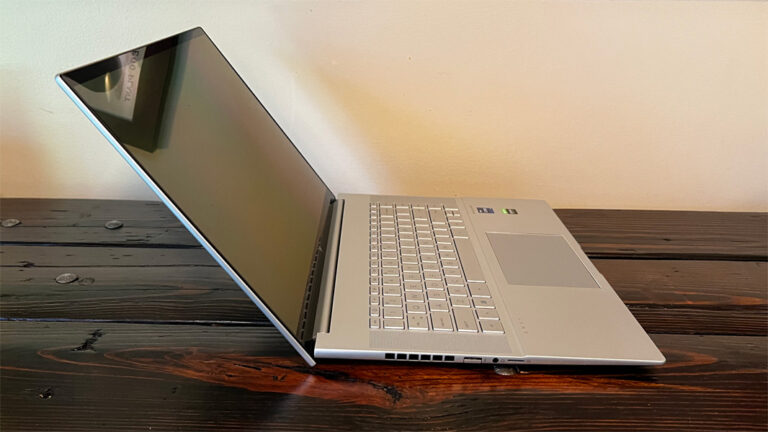 This image shows the HP Envy 16 2022.